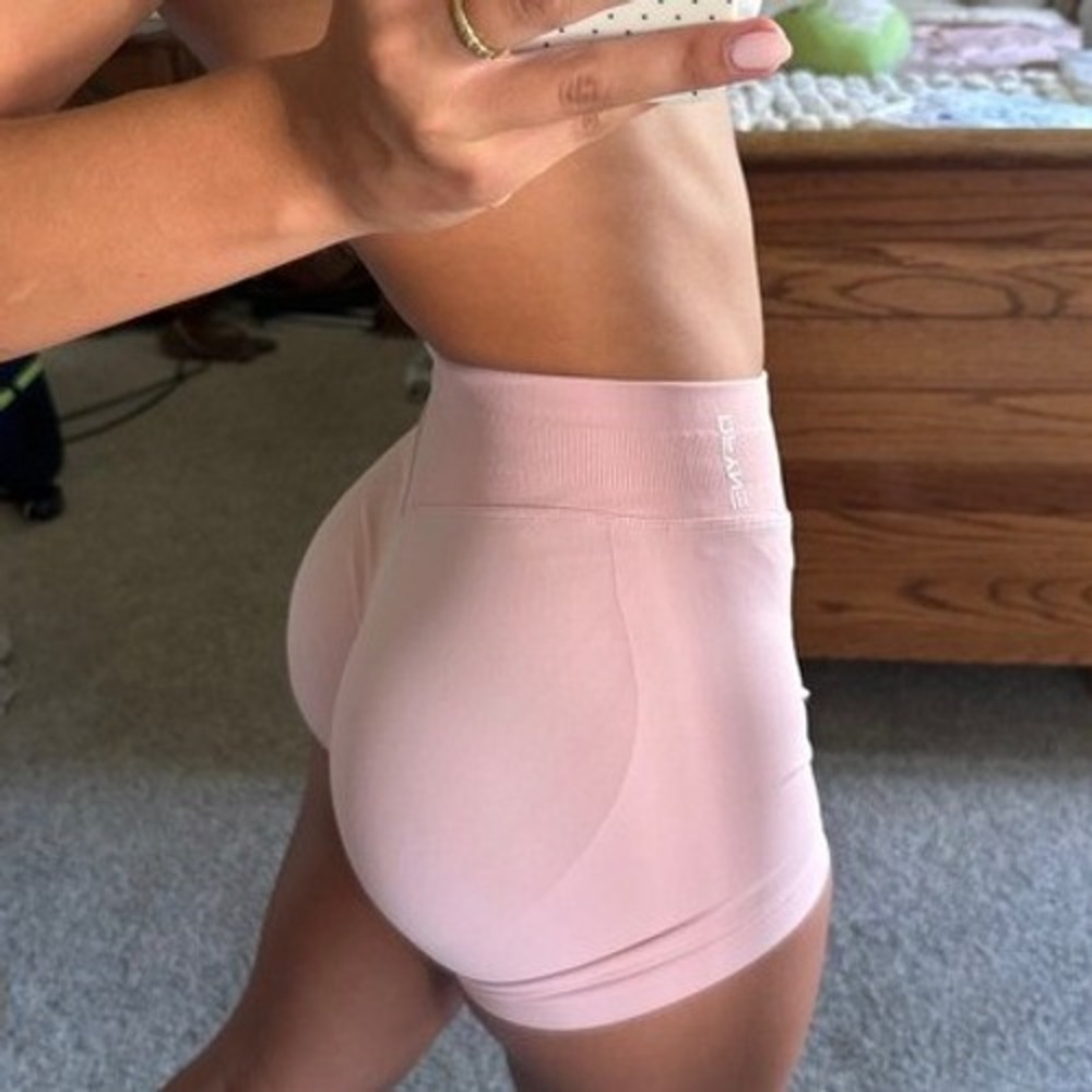 Dfyne impact shorts 4.5" light rose pink small